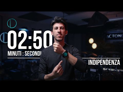 Indipendenza di CASSA e RULLANTE in 2 Minuti e 50 Secondi! // Lezioni Batteria [+PDF]