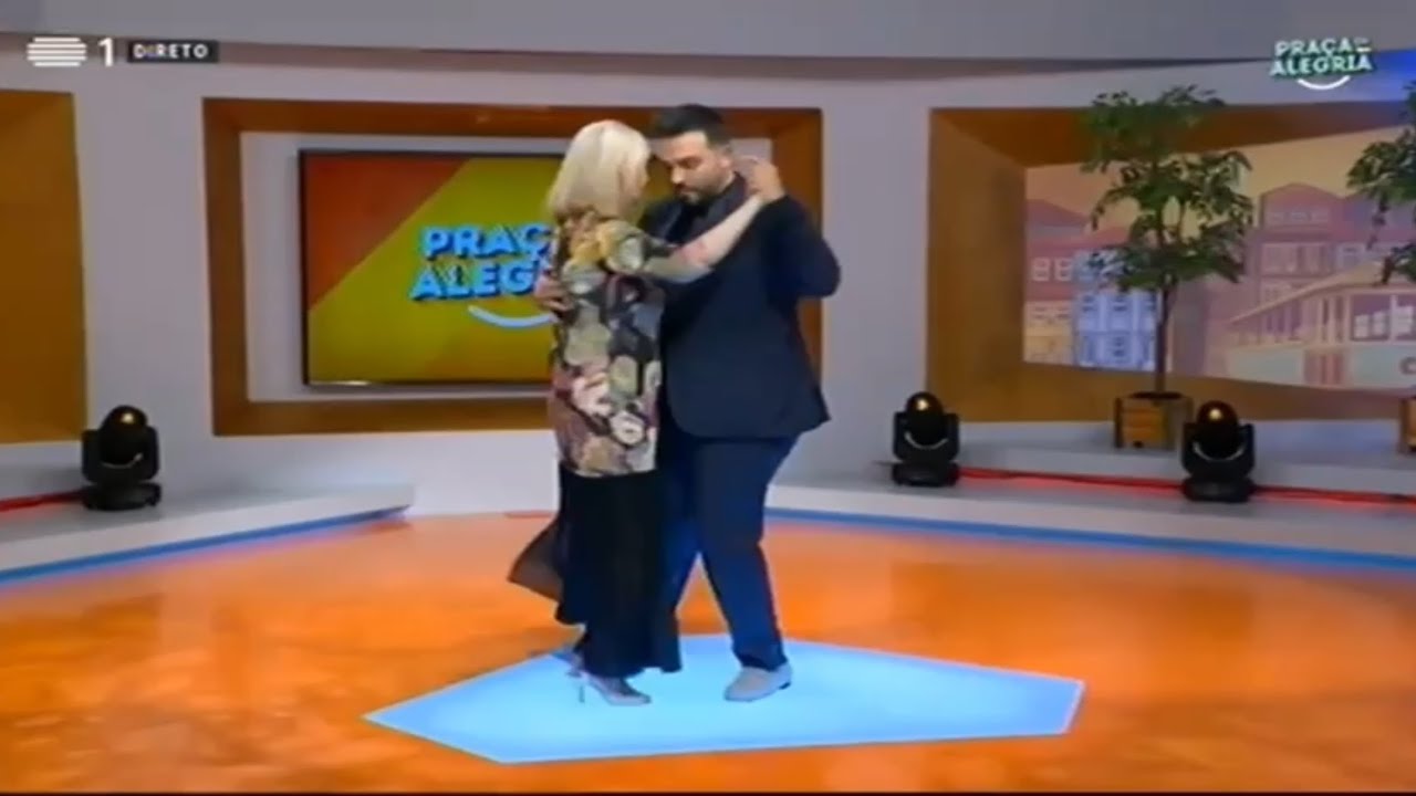 Gabriele Bernasconi e Nelson Pinto tango Praça da Alegría