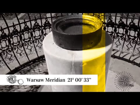 Варшаўскі Мерыдыян /Warsaw Meridian /Południk Warszawski 21°00′33″ E  @PitPawlaw