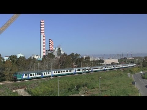 Regionale presso Civitavecchia - Regional train near Civitavecchia