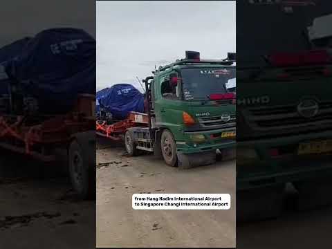 SPL-Air suspen KWE #logistics #logisticscompany #ship #drone #northsea #island #port #engineering