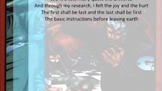 Killah Priest - GZA - B.I.B.L.E. Basic Instructions Before Leaving Earth - Lyrics