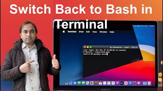 How to Switch Back to Bash in Terminal on Mac | Change  zsh to bash on macOS