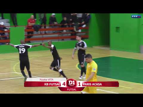 J22 : Kremlin Bicetre Futsal - Paris ACASA (7-2), le résumé