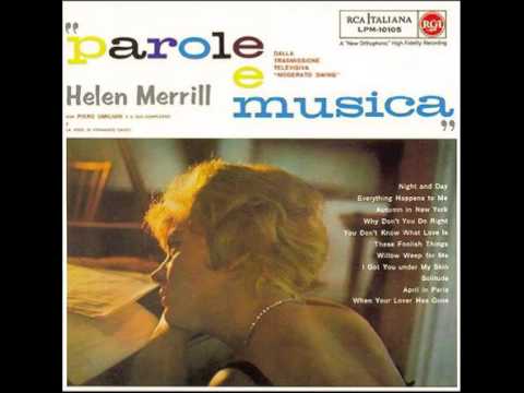 Helen Merrill - When Your Lover Has Gone (1961)