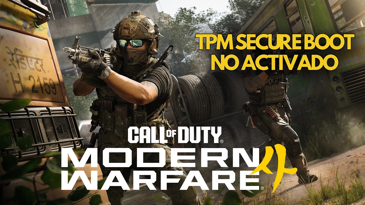Modern Warfare 4 Solución a “Atestación Requerida”  Secure Boot y TPM No Habilitados