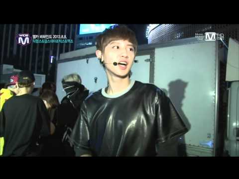 EXO @ Mnet M!Countdown Wide News Backstage (NO SUBS)