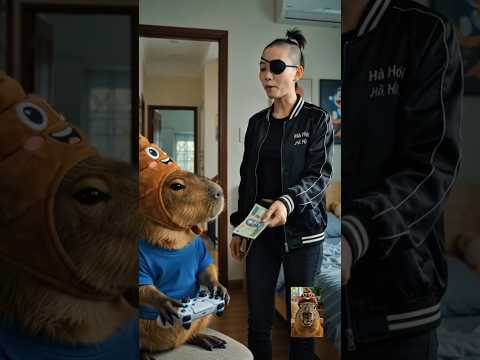 Mẹ nhờ Capy đi mua mỳ không cay và cái kết #capybara