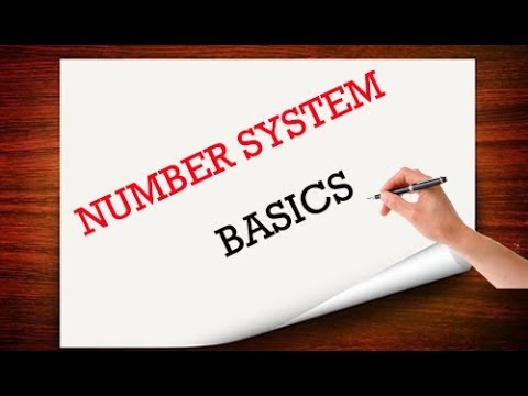 Number System Basics in Telugu by manavidya Video