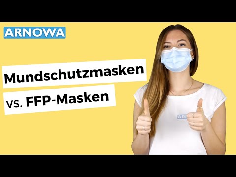 Mundschutz vs. FFP-Masken: Was schützt besser? | arnowa.de