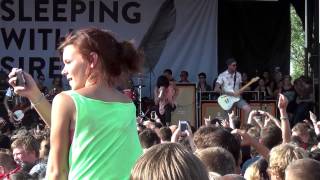Sleeping With Sirens - Tally It Up, Settle The Score - Live at Warped Tour Chicago 2013