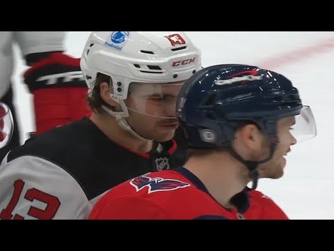 Nico Hischier & Connor McMichael Unsportsmanlike Conduct