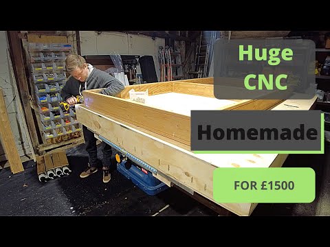 Enormous CNC Router Uses Clever Tricks to Improve Performance