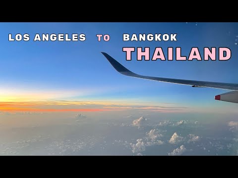Traveling during pandemic : Singapore Airline Los Angeles to Bangkok Thailand 2021