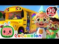 Wheels On The Party Bus Hapy Birthday JJ CoComelon Nursery Rhymes For Babies