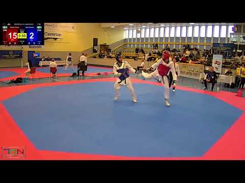 509  Jafar Soltani, Växjö TKD Klubb vs  Ermin Trncic, Borås TKD Center 3 23