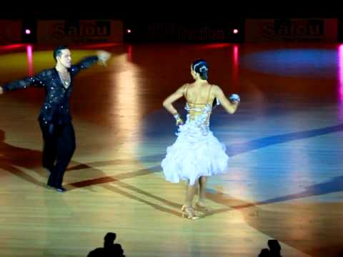 2011 WDSF Grand Slam Latin Salou   Final   Karpov, Vladimir   Tzaptashvilli, Mariya   Samba