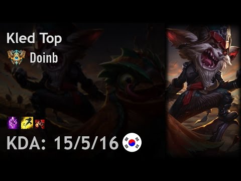 Kled Top vs Nautilus - Doinb - KR Challenger Patch 6.19