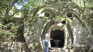 preview picture of video 'Parco dei Mostri, Bomarzo with Jason Spiehler - Walks Traveler'