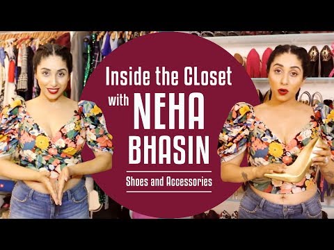 Inside the wardrobe with Neha Bhasin- Shoes and Accessories Edition | S01E08 | Pinkvilla | Fashion