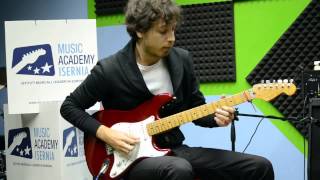 Daniele Gottardo jamming on Sunny (Shred/Fusion Guitar Lesson)