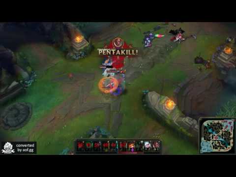 Pentakill by Goshuujinn (Master I) as Lucian on EUNE