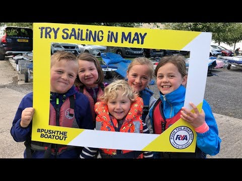 Free or low cost, sailing and windsurfing across the UK with RYA Push the Boat Out