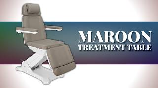 SkinAct | Maroon Electric Spa Treatment Table