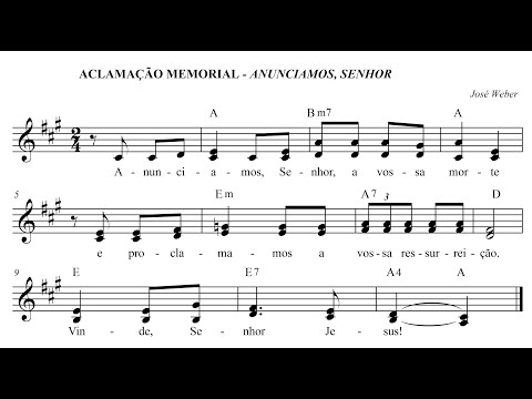 Aclamação Memorial - Padre José Weber