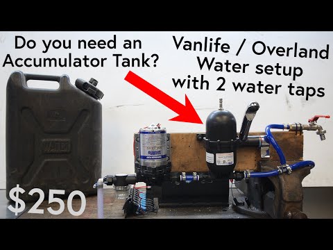DIY Water System for Overlanding or Vanlife, Shurflo Trail King 7