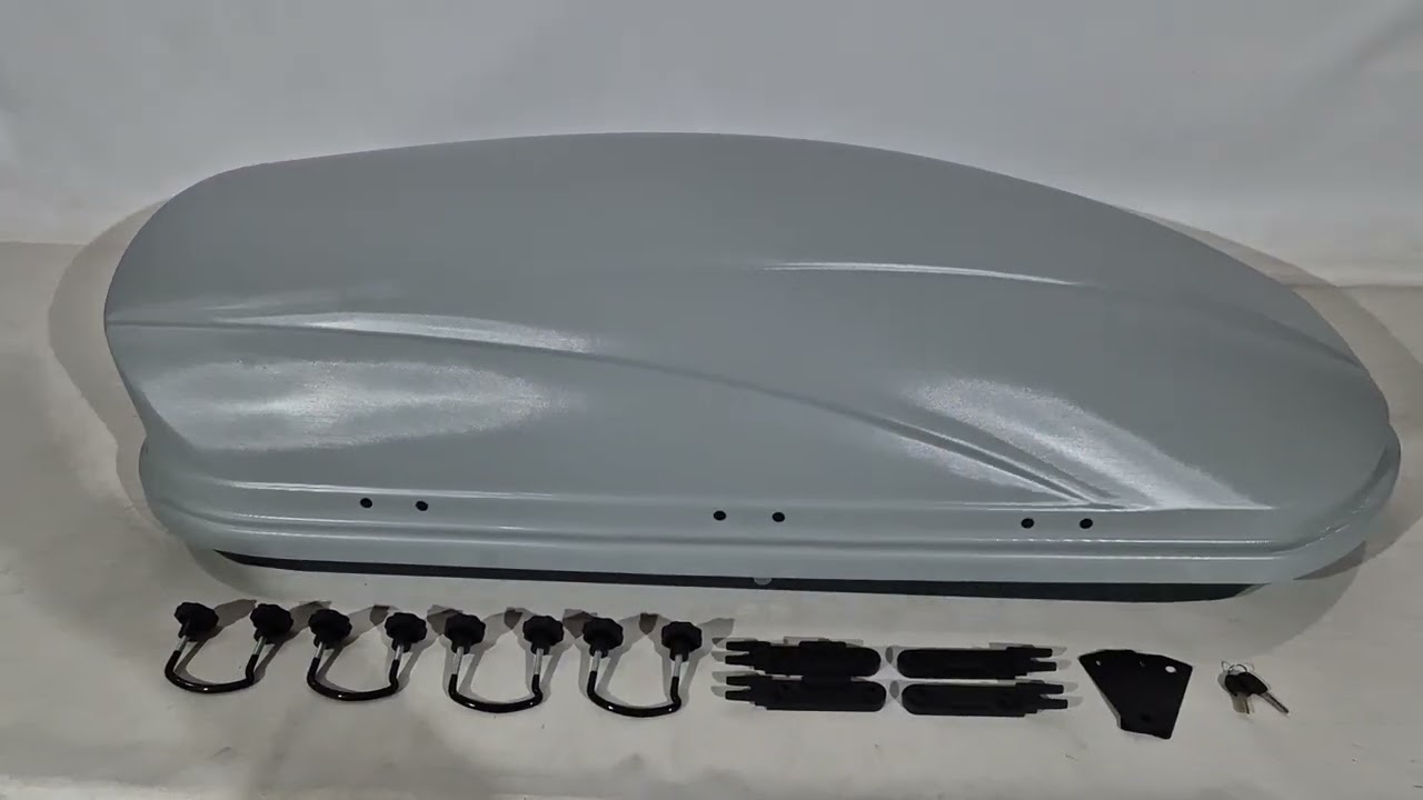 Авто бокс Niken сірий (450 л) Video 1