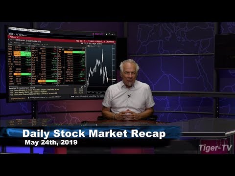 May 24th, 2019 Daily Stock Market Recap with Tom O'Brien