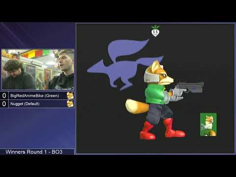 GSS 97 SSBM - BigRedAnimeBike (Green Fox) vs. Nugget (Default Fox) - Melee WR1