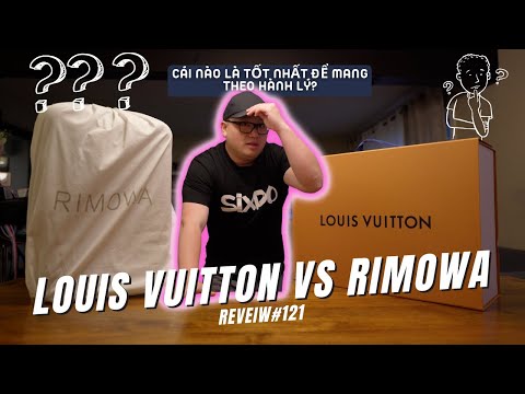 Louis Vuitton VS Rimowa carrega bagagem: desempacotando bagagem