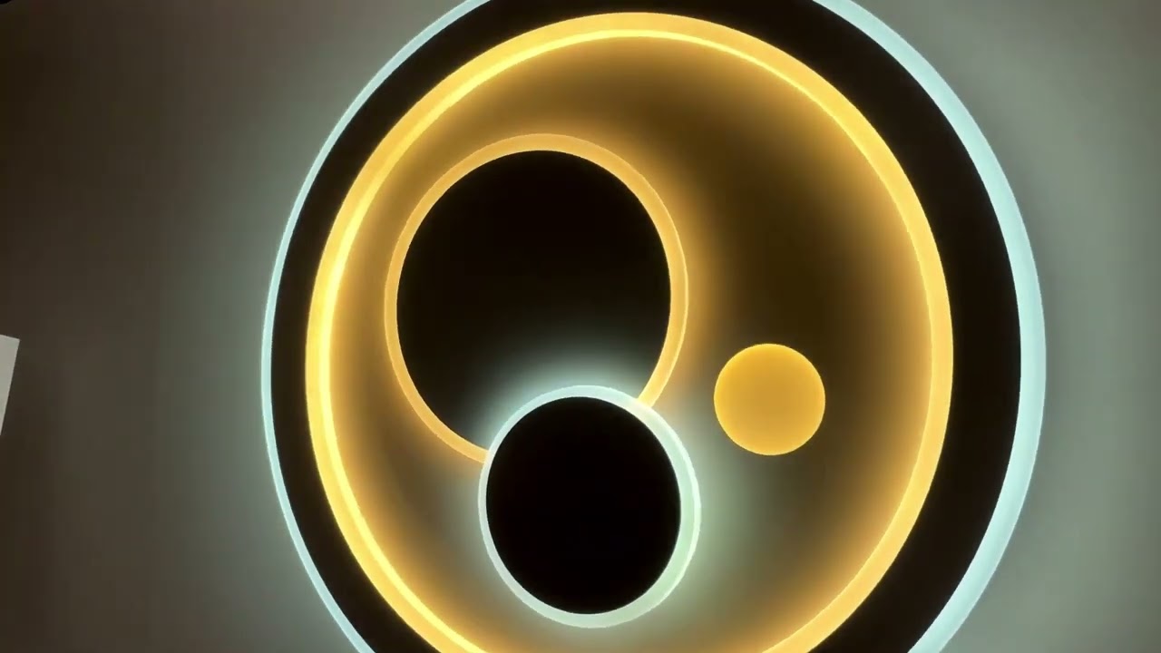 Світлодіодна LED люстра BOOM 100W R-APP-480x480х60-WHITE/WHITE-220-IP20 Esllse