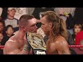 John Cena and Shawn Michaels vs. Edge and Randy Orton - World Tag Team Champions