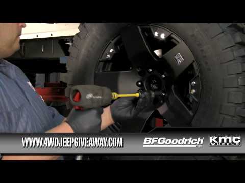 Jeep Tires & Wheels Winner: Installing BFG Tires & KMC Wheels