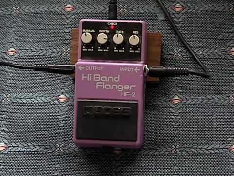 Boss Hi Band Flanger (HF-2).avi