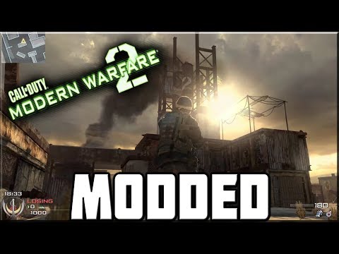 PLAYING THE MODDED MODERN WARFARE 2! (IW4x) - Free video