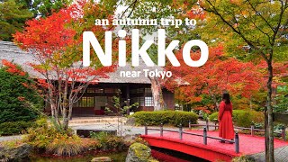 Nature Escape near Tokyo | Day Trip to Nikko in Autumn | JAPAN TRAVEL VLOG