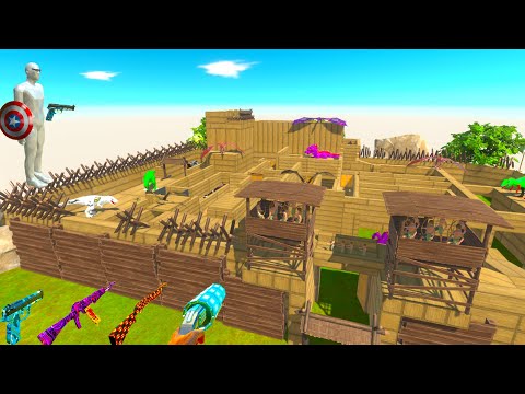 FPS PERSPECTIVE RESCUE MISSION IN DINOSAURS MAZE - Animal Revolt Battle Simulator