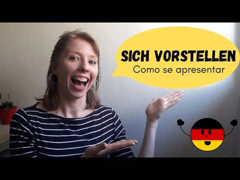 Sich vorstellen - Como se apresentar