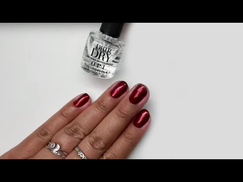 How to Use OPI Drip Dry Lacquer Drying Drops