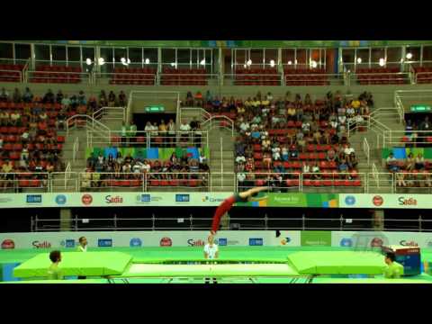 GLUCKSTEIN Jeffrey (USA) - 2016 Olympic Test Event, Rio (BRA) - Qualification Trampoline Routine 2
