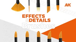 AK Synthetic brush - Filbert 2