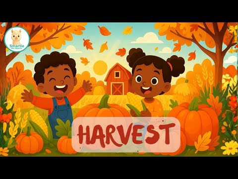 Harvest Time Song 🎃🍎 | Fun Fall Song for Kids | Smartie the Alpaca
