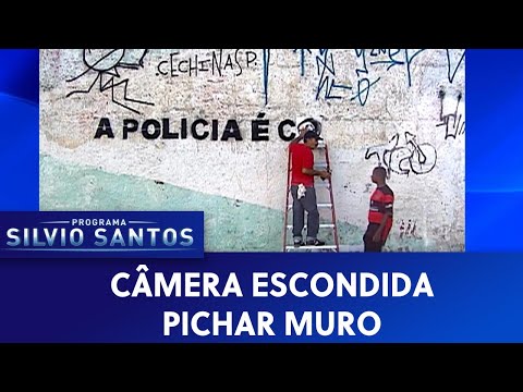 Pichar muro | Câmeras Escondidas (22/11/19)