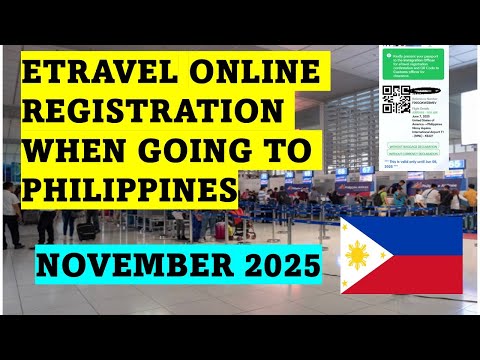 HOW TO USE THE ETRAVEL WHEN GOING TO PHILIPPINES