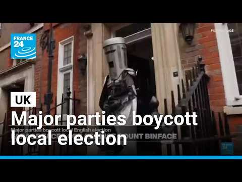 Reform UK's Farage faces off against Count Binface in election