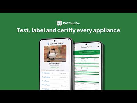 PAT Test Pro: PAT Testing App video thumbnail
